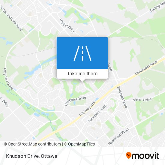 Knudson Drive map