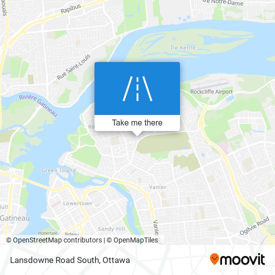 Lansdowne Road South map