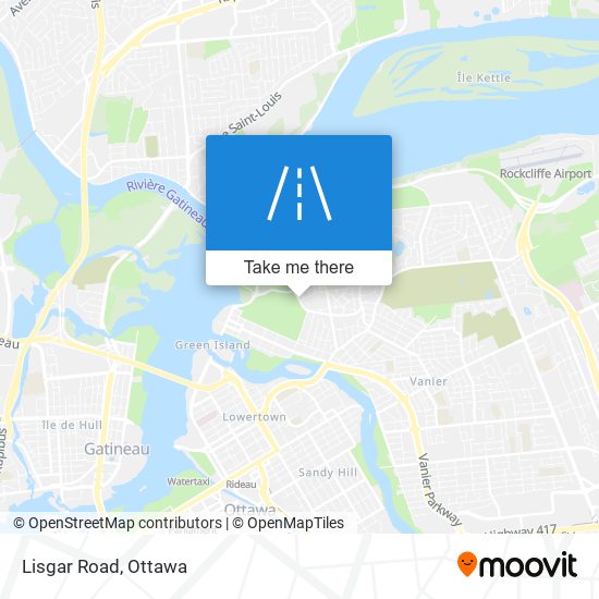 Lisgar Road map