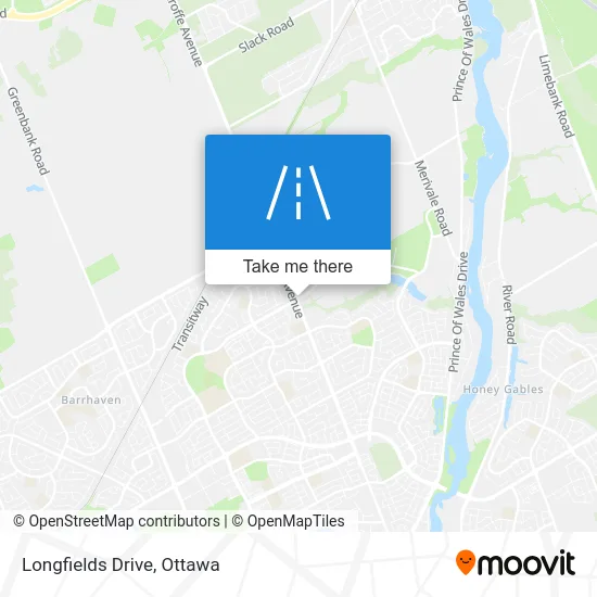 Longfields Drive map