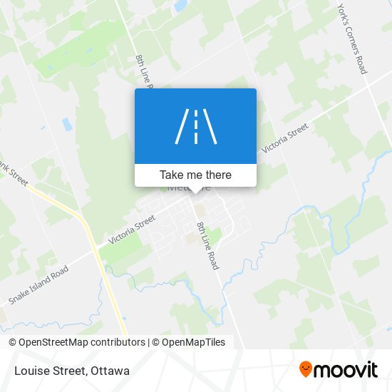 Louise Street map