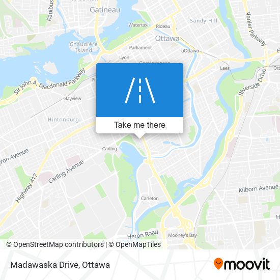 Madawaska Drive map