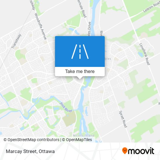 Marcay Street map