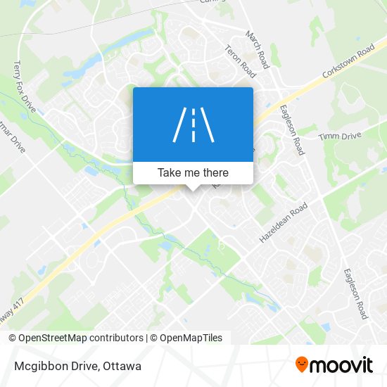 Mcgibbon Drive map