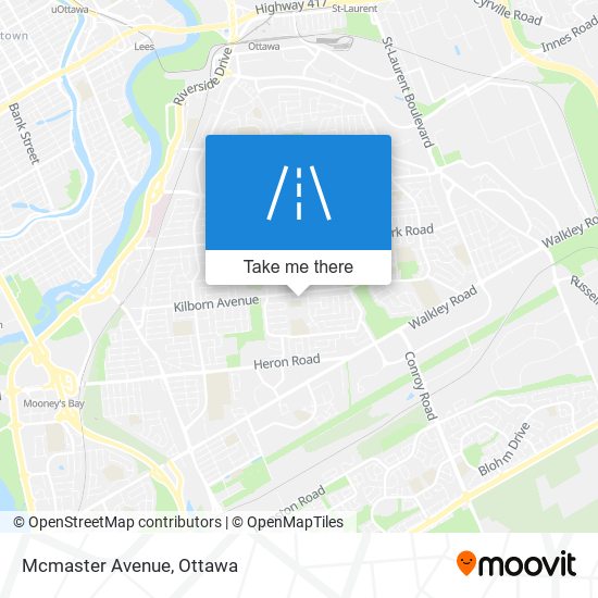 Mcmaster Avenue map