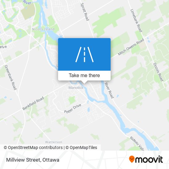 Millview Street map