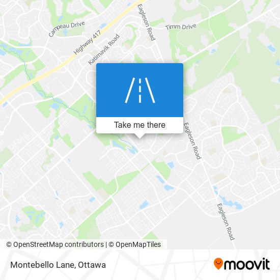 Montebello Lane plan