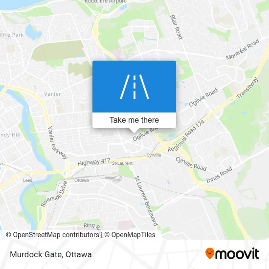 Murdock Gate map