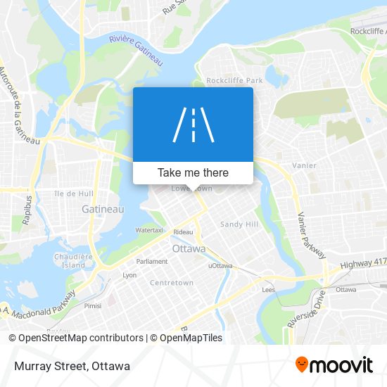 Murray Street map