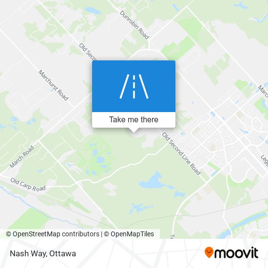 Nash Way map