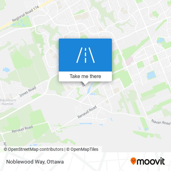 Noblewood Way map