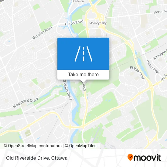 Old Riverside Drive map