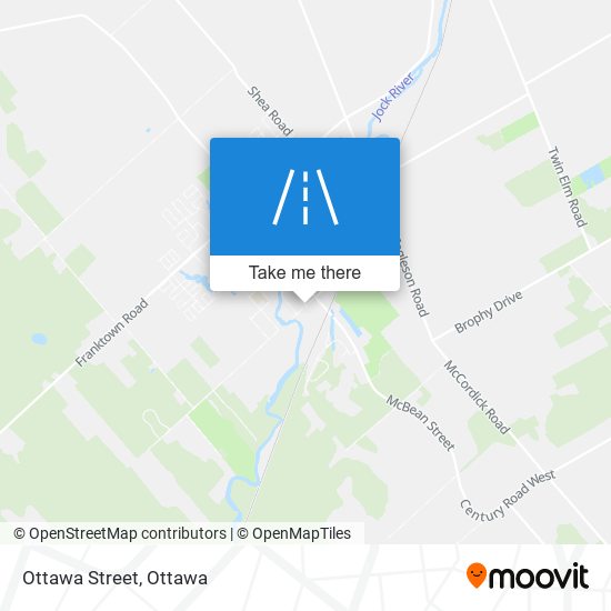 Ottawa Street map