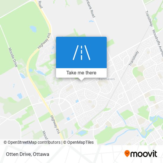 Otten Drive map