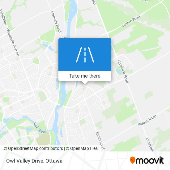 Owl Valley Drive map