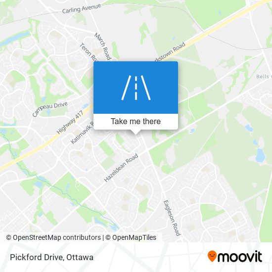 Pickford Drive map