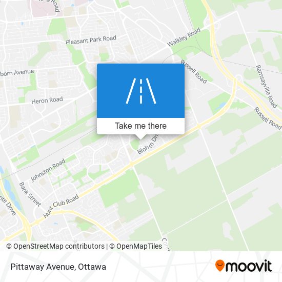 Pittaway Avenue map