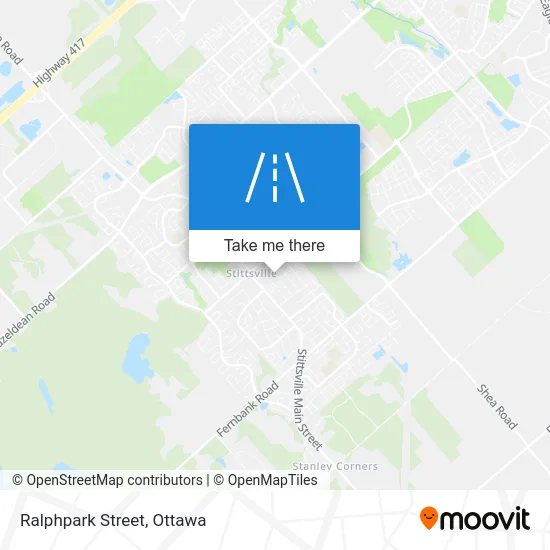 Ralphpark Street map