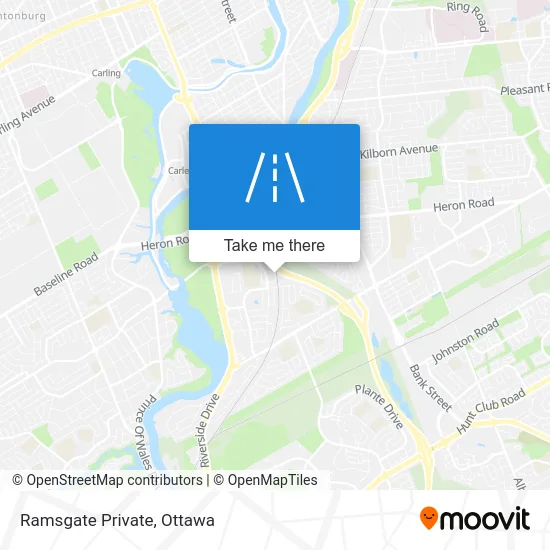 Ramsgate Private map