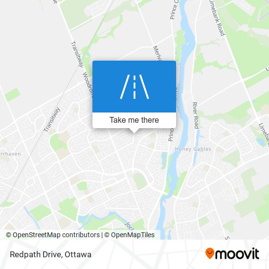 Redpath Drive map