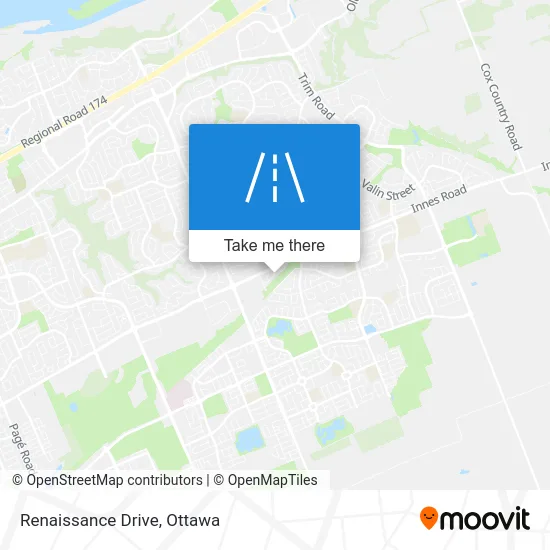 Renaissance Drive map