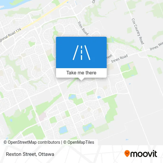 Rexton Street map