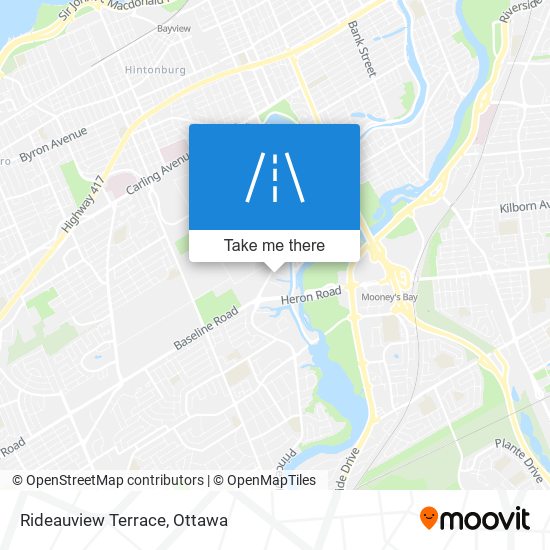 Rideauview Terrace map