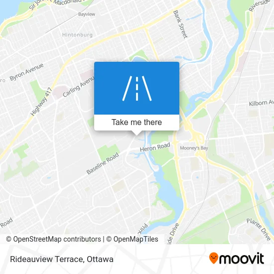 Rideauview Terrace map