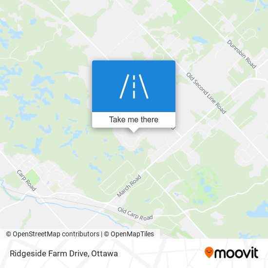 Ridgeside Farm Drive map