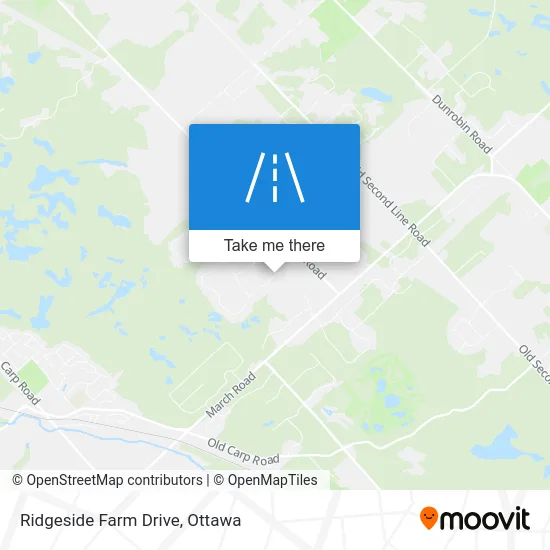 Ridgeside Farm Drive map