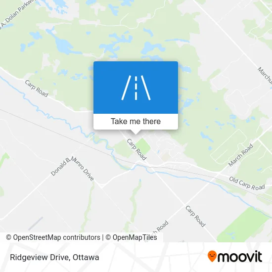 Ridgeview Drive map
