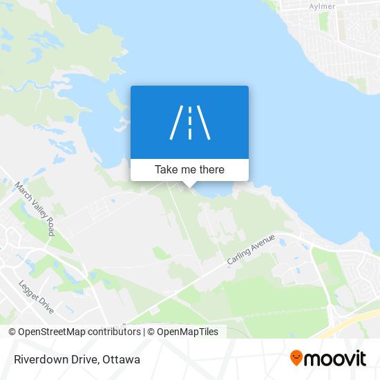 Riverdown Drive map