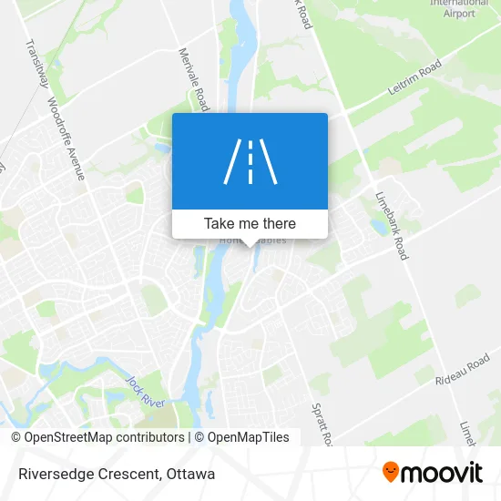 Riversedge Crescent map