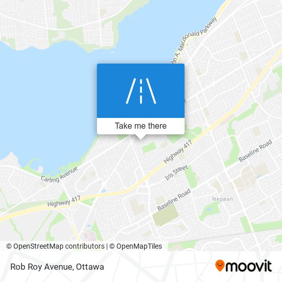 Rob Roy Avenue map