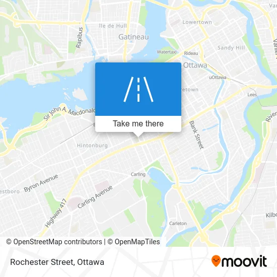 Rochester Street map