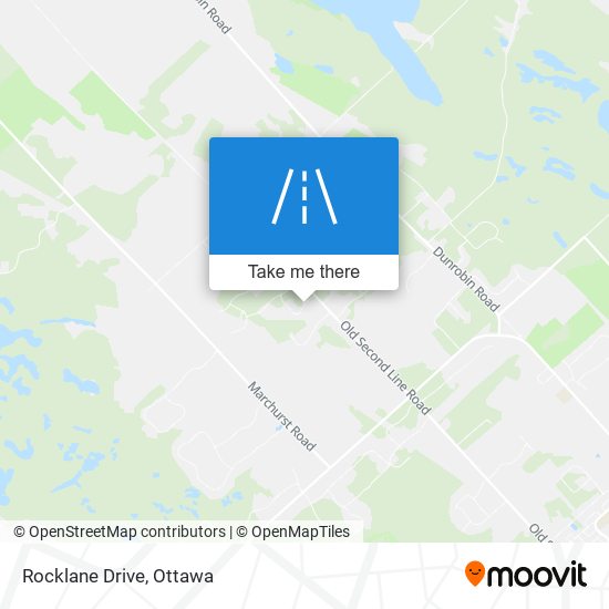 Rocklane Drive map