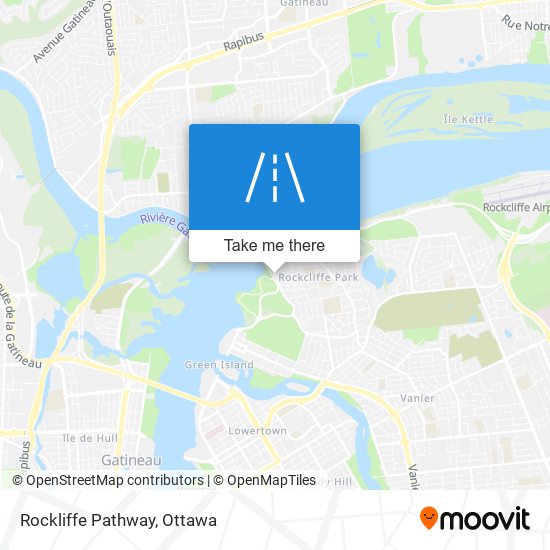 Rockliffe Pathway map