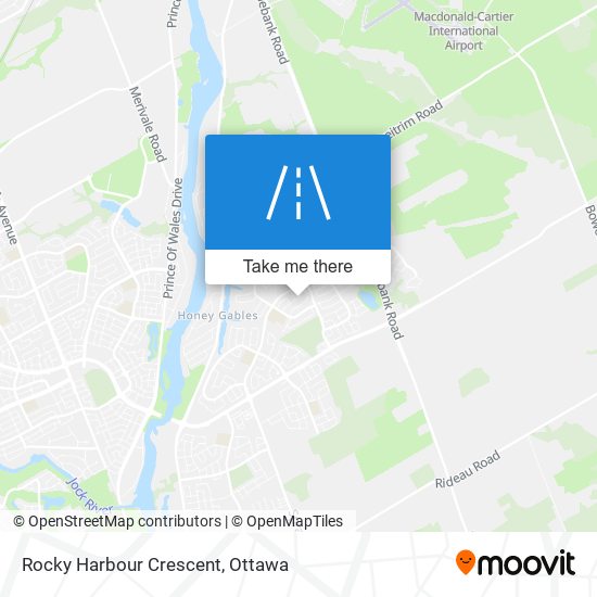 Rocky Harbour Crescent map