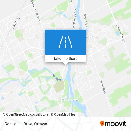 Rocky Hill Drive map