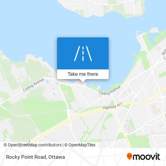 Rocky Point Road map