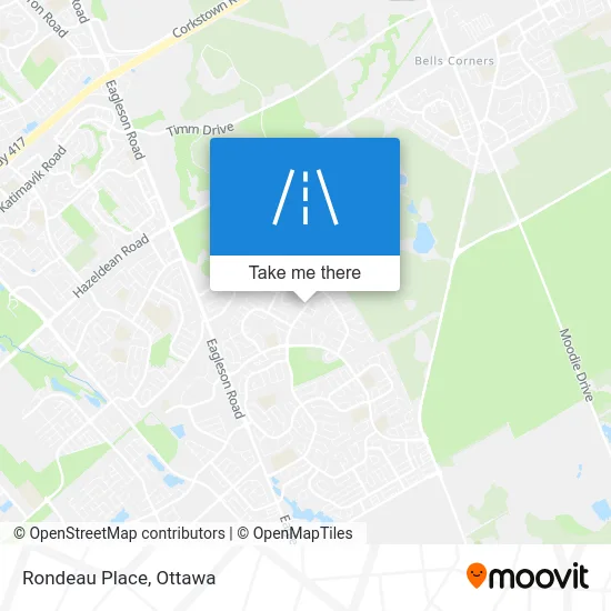 Rondeau Place map