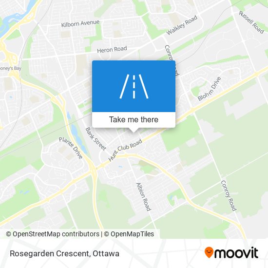 Rosegarden Crescent plan