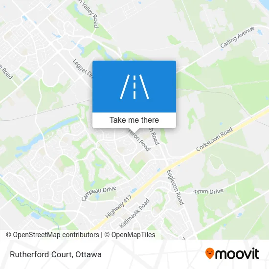 Rutherford Court map