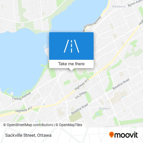 Sackville Street map