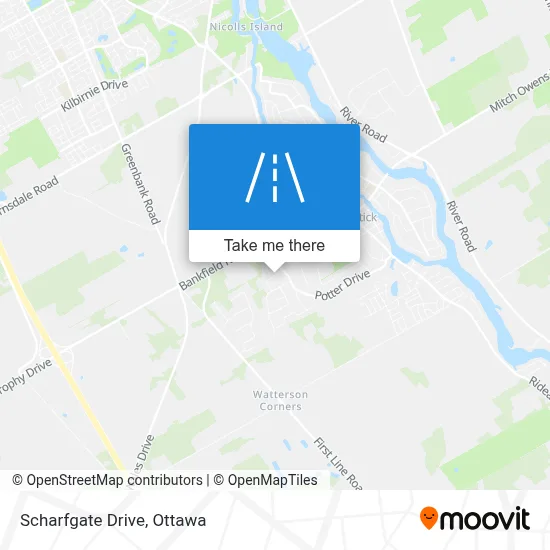 Scharfgate Drive map