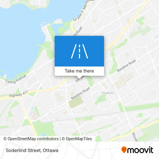 Soderlind Street map