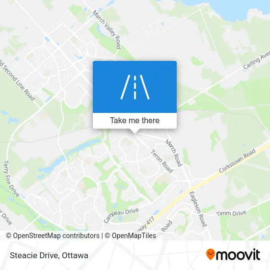 Steacie Drive plan