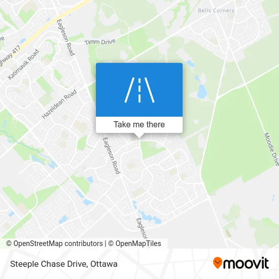 Steeple Chase Drive map