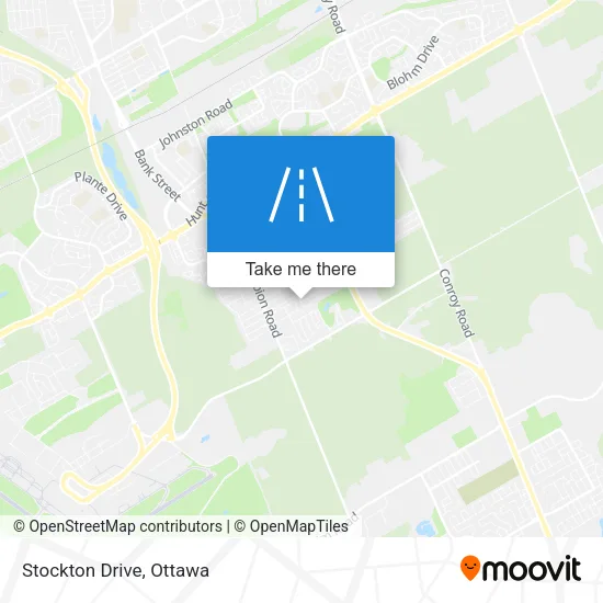 Stockton Drive map