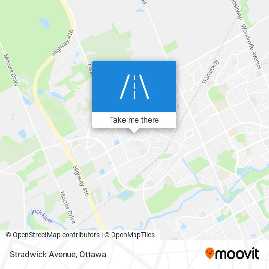 Stradwick Avenue map